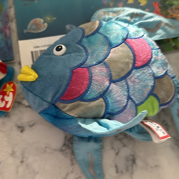 Rainbow Fish Book with Plush - Picture 7 of 10